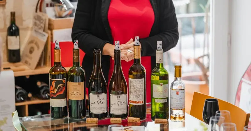 Guided Bordeaux Wine Tasting Class with 6 Wines and Pairings